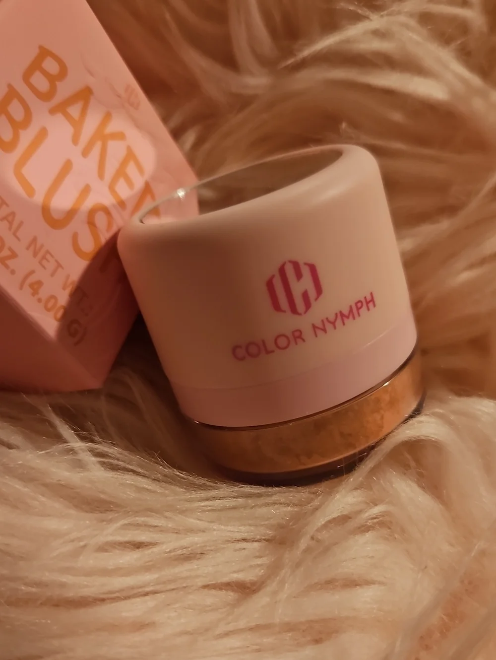 🆕️Orange Pink Micro Shimmer Blush